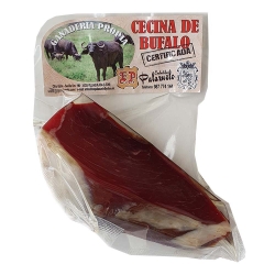 Cecina de búfalo em pedaço...
