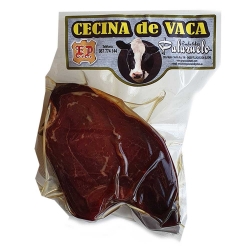 Cecina de vacuno taco 550gr