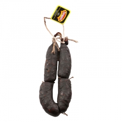 Morcilla curada en riestra...
