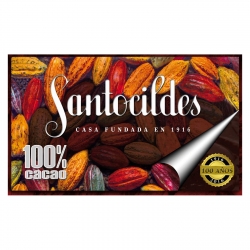 Chocolate negro sin azucar 100%