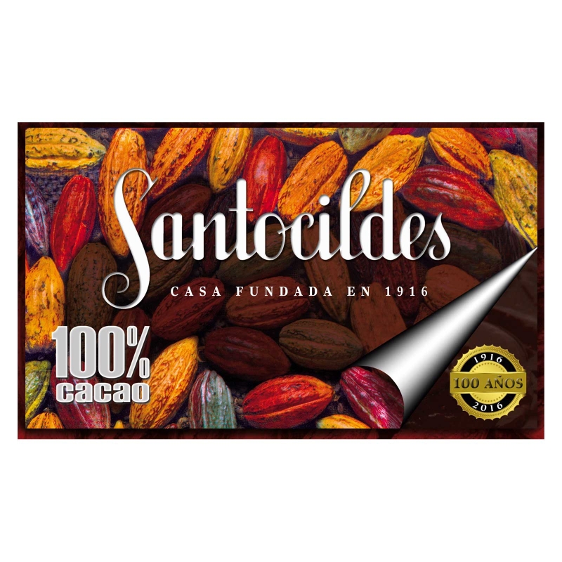 Chocolate negro sin azucar 100%