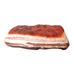 Pedaço de panceta temperada...
